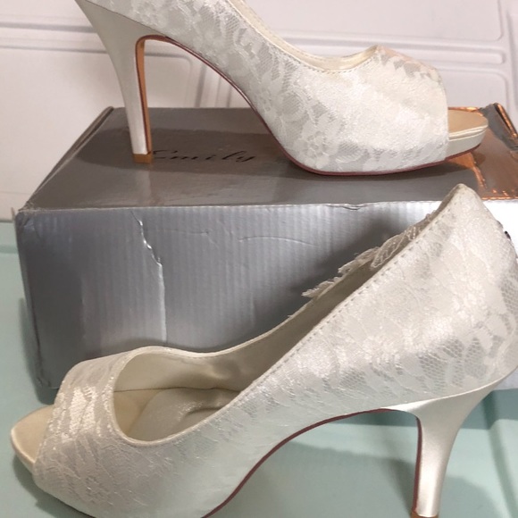 💍Bridal heels New size 10 - Picture 8 of 8